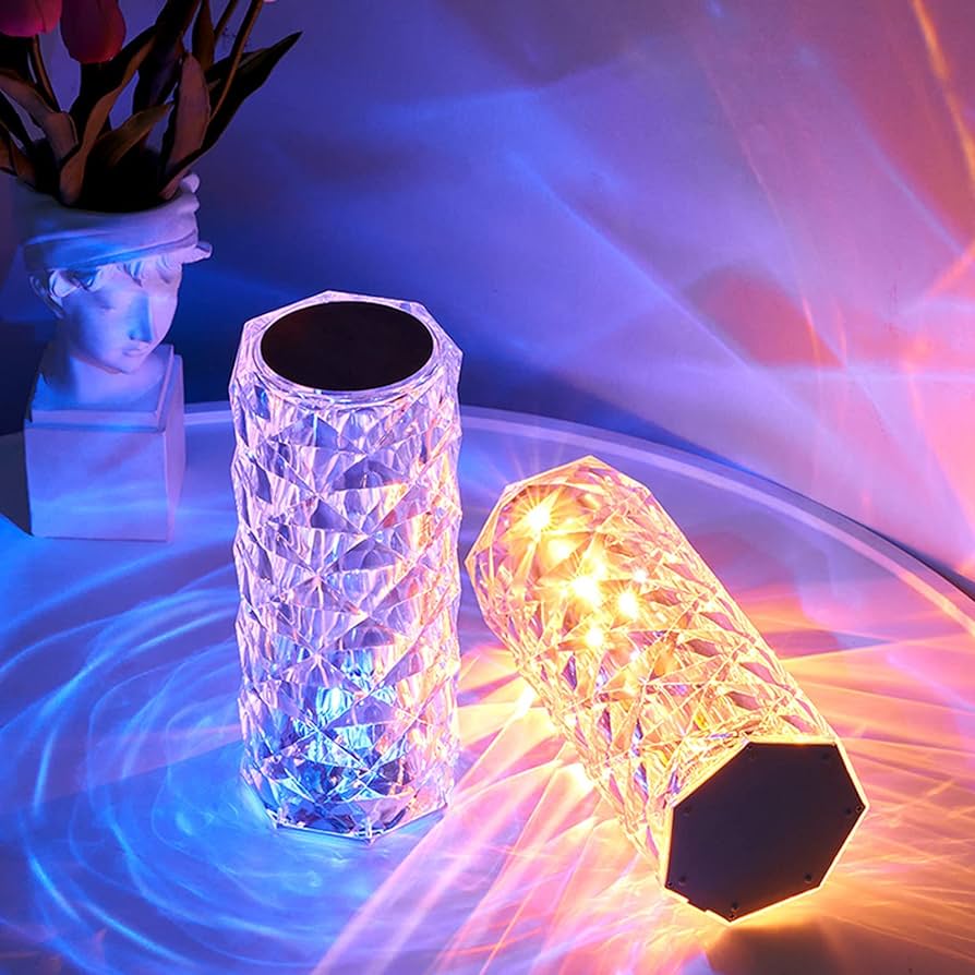 LED Crystal Lamp | XL 16 Colour RGB