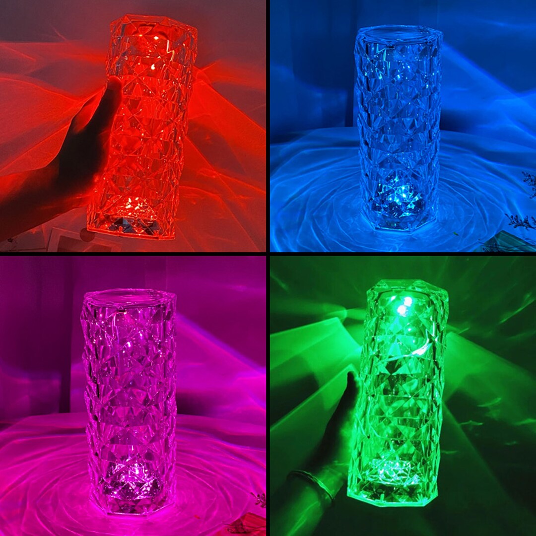 LED Crystal Lamp | XL 16 Colour RGB