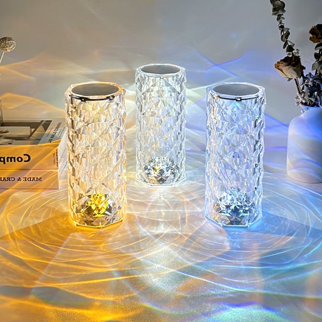 LED Crystal Lamp | XL 3 Colour