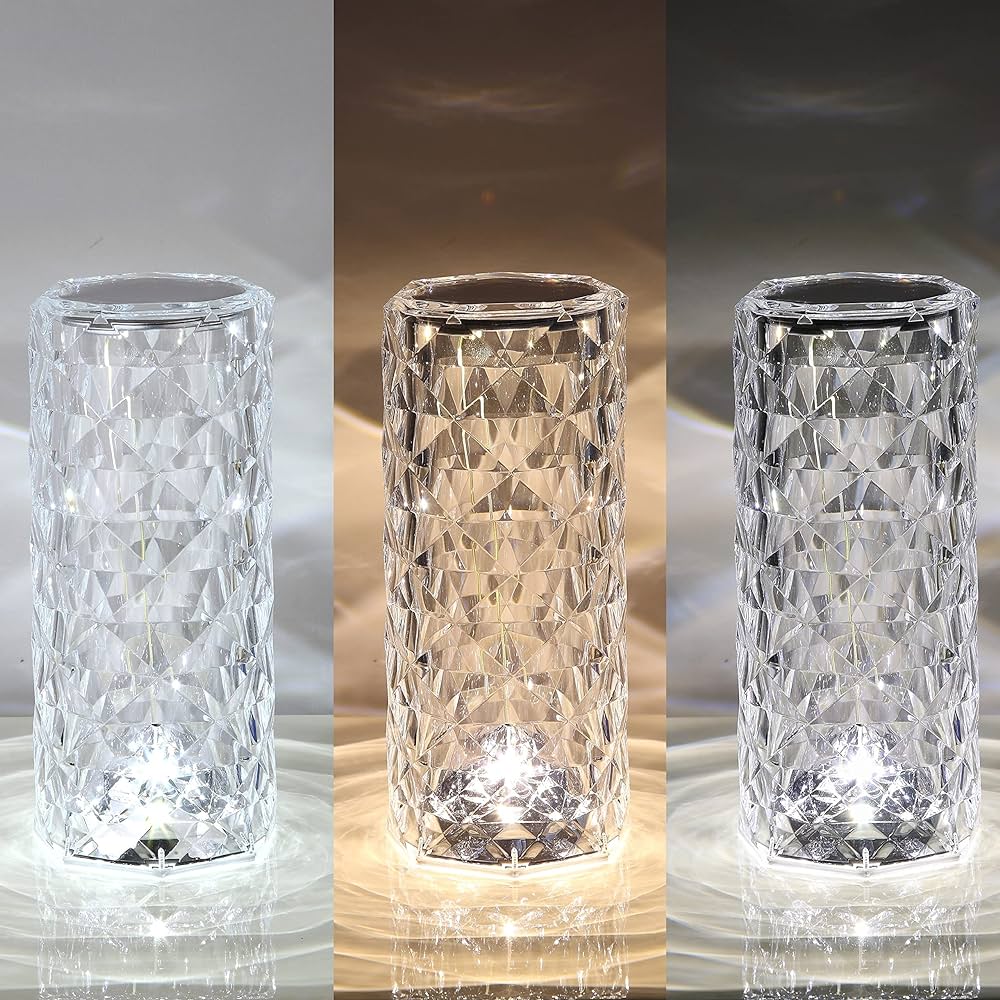 LED Crystal Lamp | XL 3 Colour